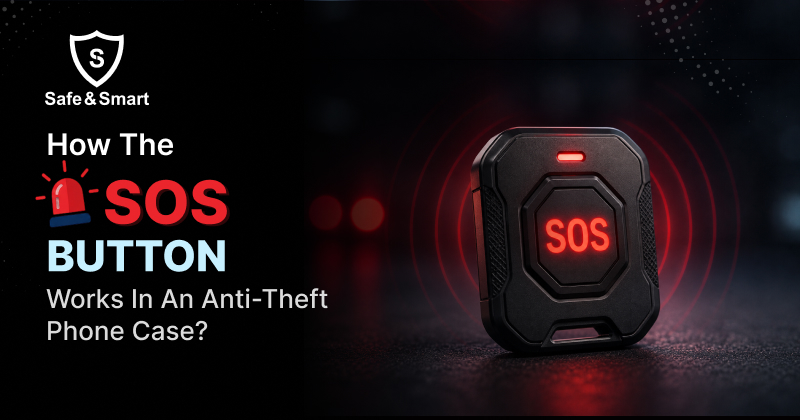 How the SOS Button Works in an Anti-Theft Phone Case?