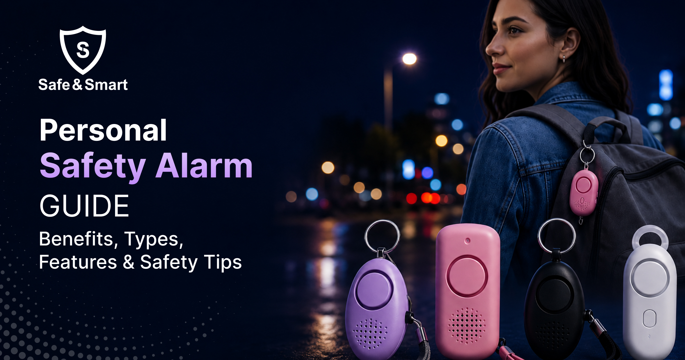 Personal Safety Alarm Guide: Benefits, Types, Features & Safety Tips